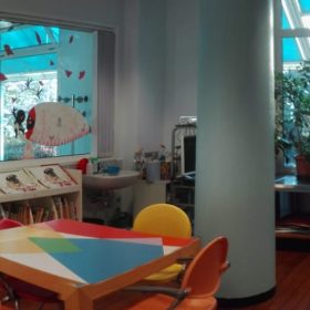 Scuola in ospedale visione aula