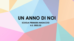 Copertina Un anno di noi Masaccio