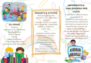 Prima pagina brochure Prati 23