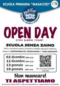 Locandina Open Day Masaccio 