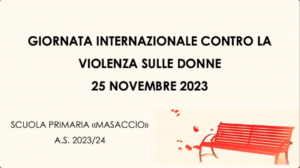Copertina video Giornata internazionale contro la violenza sulle donne. Masaccio 23